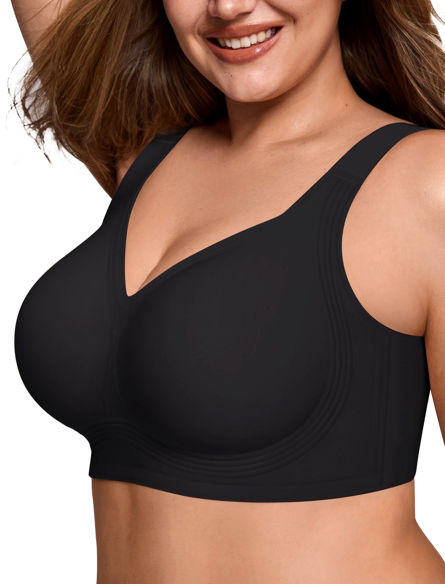 Conturé Full Coverage Supportive Wireless Push Up Bra